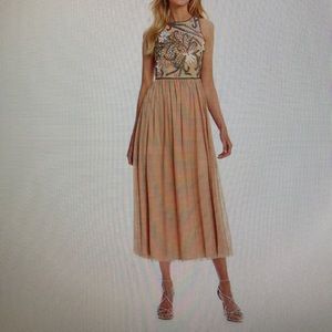 Giana Bini Elise Beaded Midi Dress